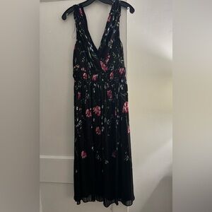 White House Sleeveless Midi Dress